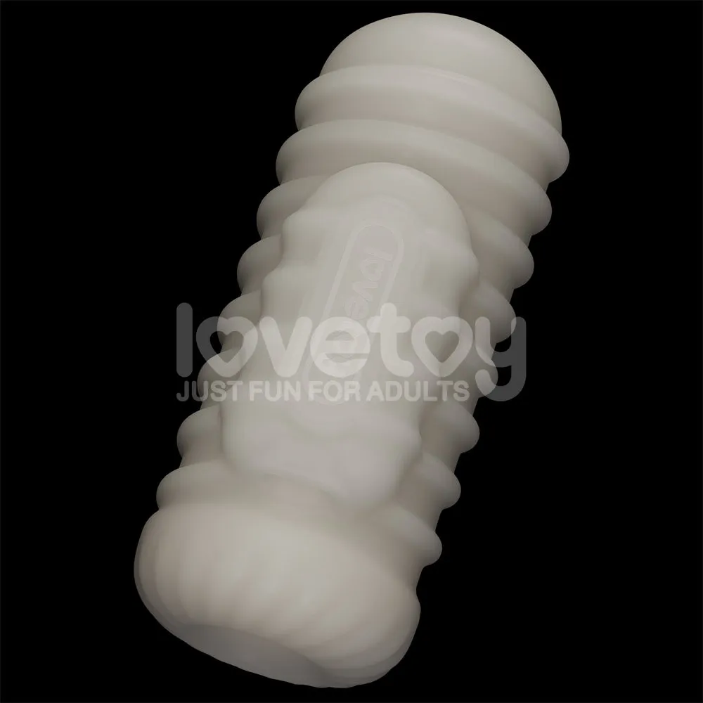 LoveToy Knights Ring Vibrating Sleeve - Wavy