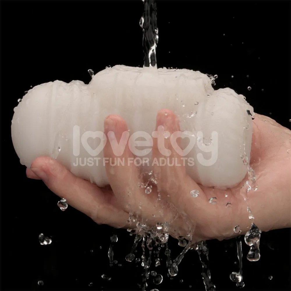 LoveToy Knights Ring Vibrating Sleeve - Wavy