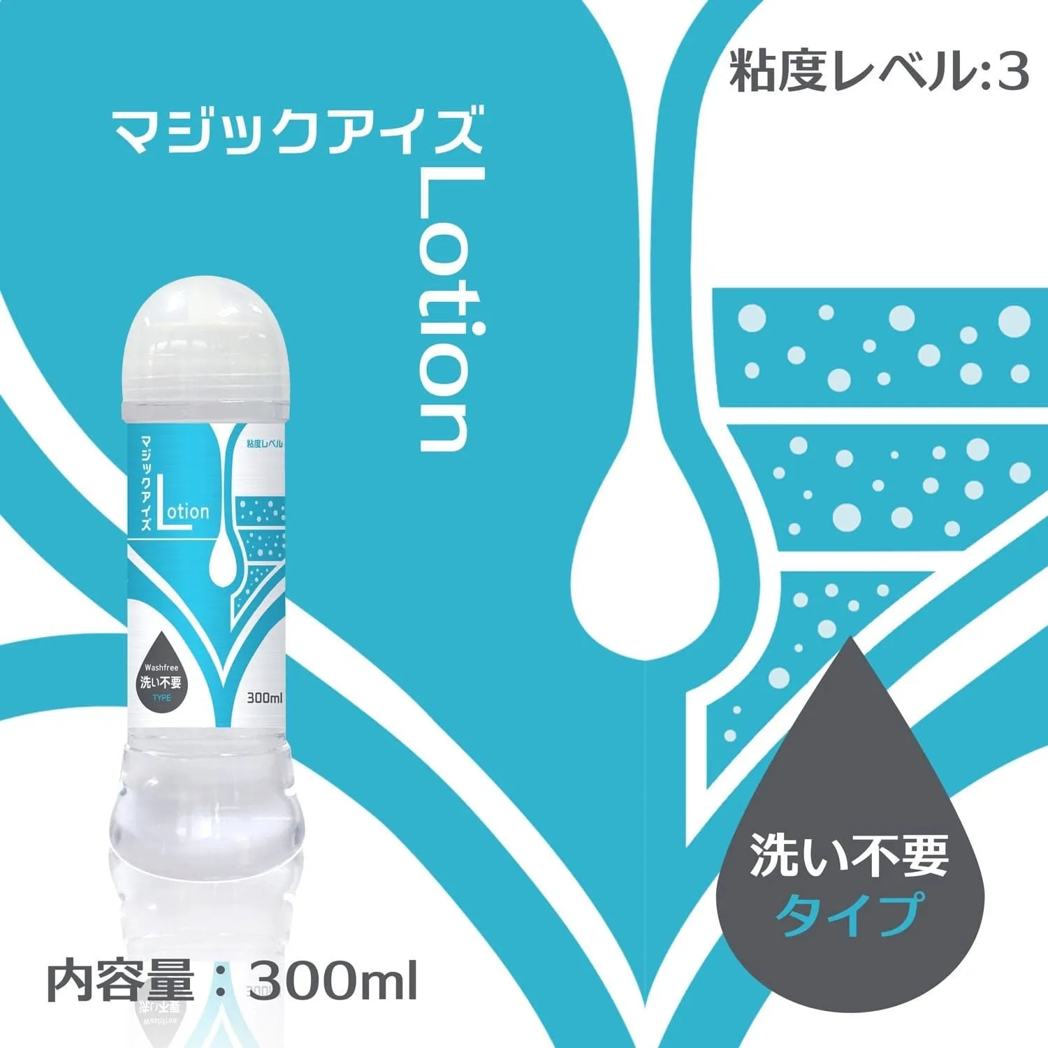 Magic Eyes - No Washing Type Lotion Lubricant