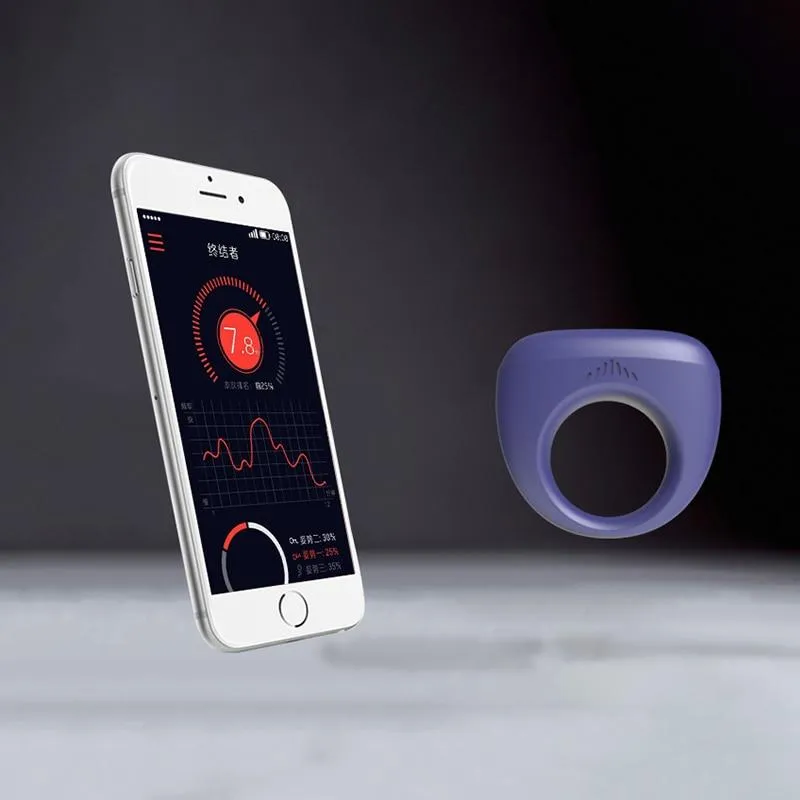 Magic Motion APP Wearable Cock Ring Vibrators Smart Dante Bluetooth Control