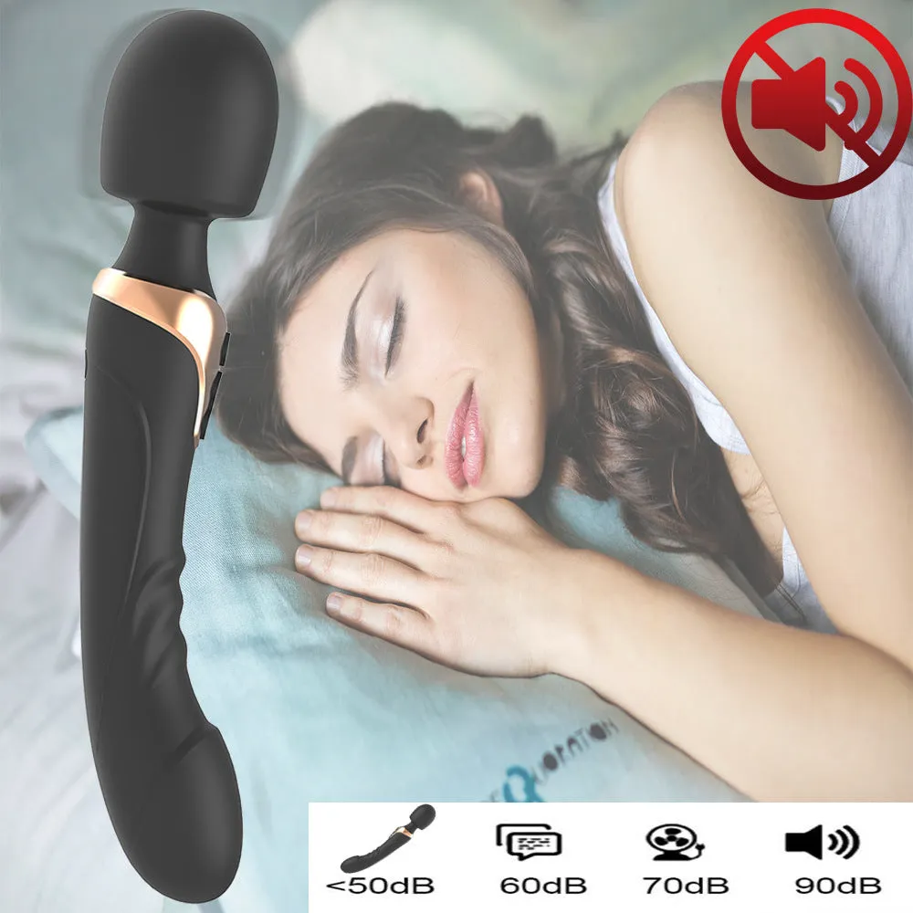 Magic Wand Nipple Clit Stimulator - Realistic Dildo G Spot Vibrator Female Sex Toy