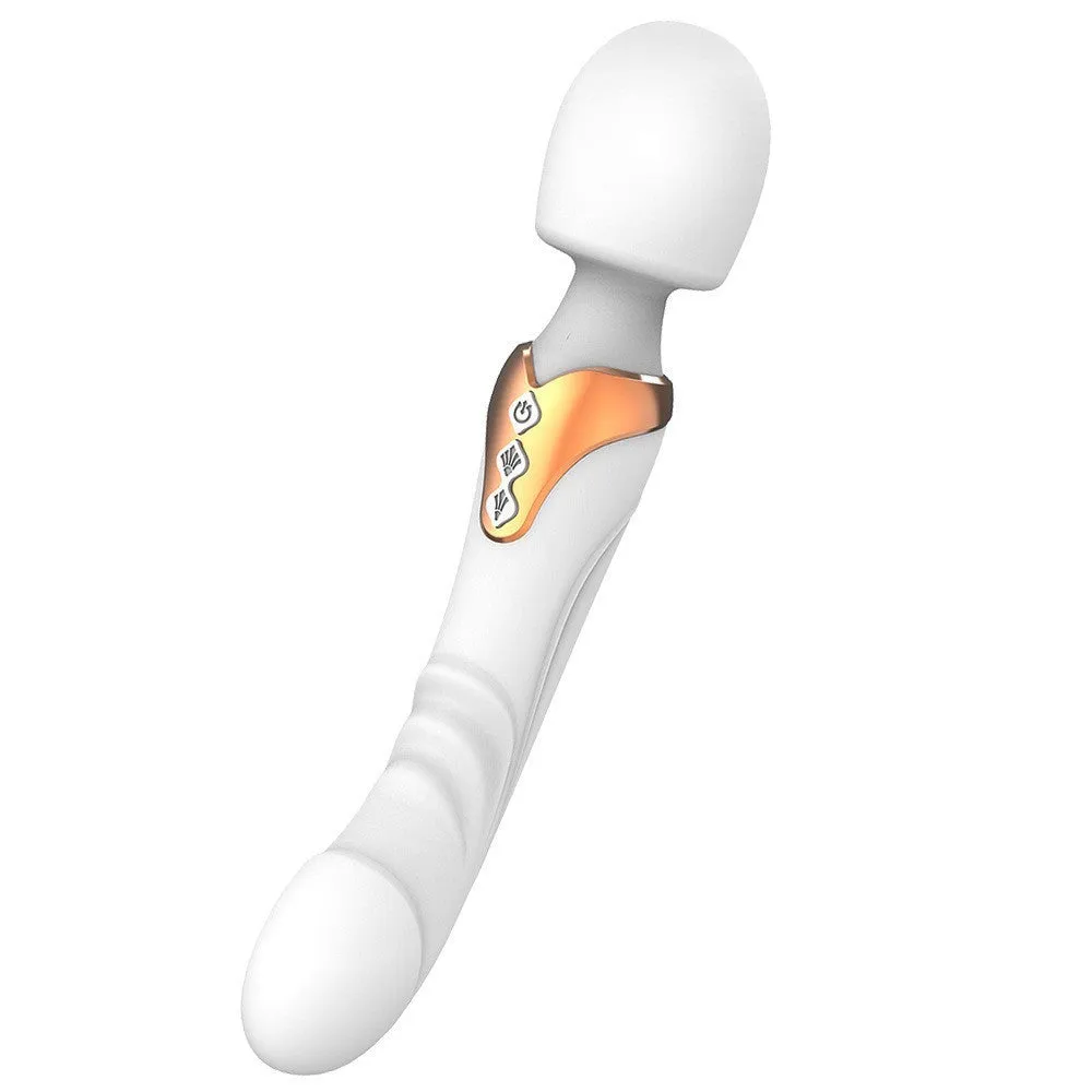 Magic Wand Nipple Clit Stimulator - Realistic Dildo G Spot Vibrator Female Sex Toy