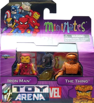 Marvel Minimates Best of Wave Iron Man and The Thing 2 Pack Action Figure