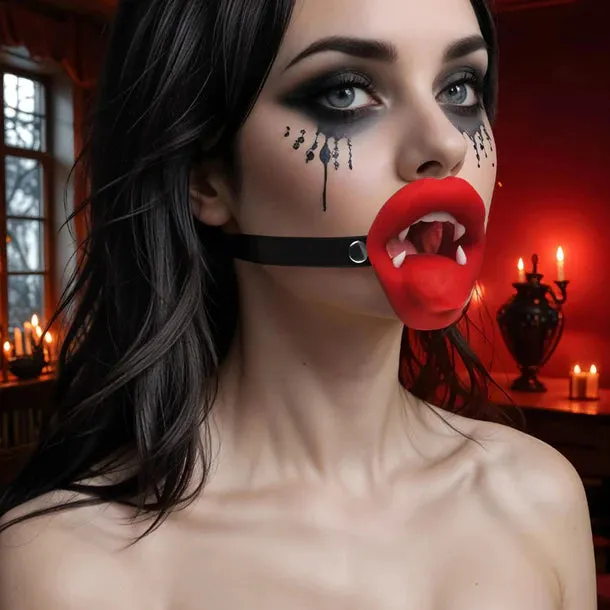 Master Series Vampire Vibrating Mouth Gag by XR