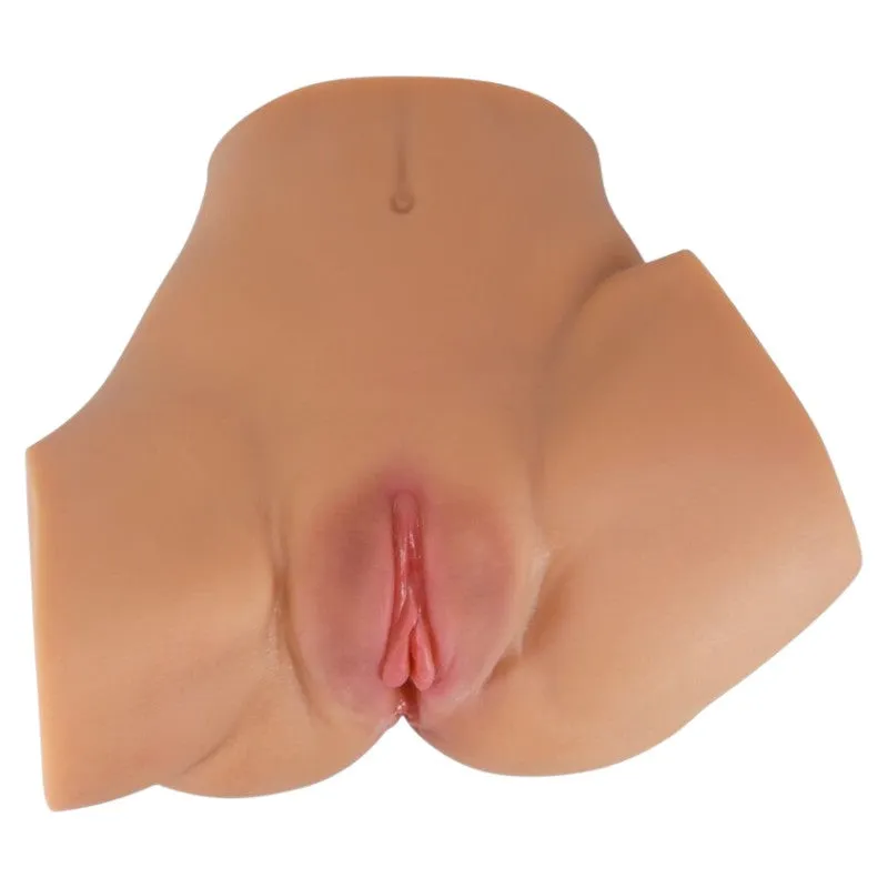 Masturbator realistic PRETTY LOVE Crazy Bull Emilia. simulare vaginală și anală cu textură realistică. funcții multiple de vibrație