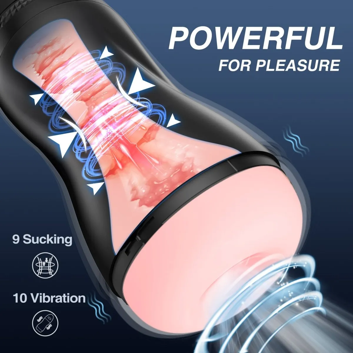 MelodyPump| 4 in1 Automatic Sucking & Vibrating Male Masturbator