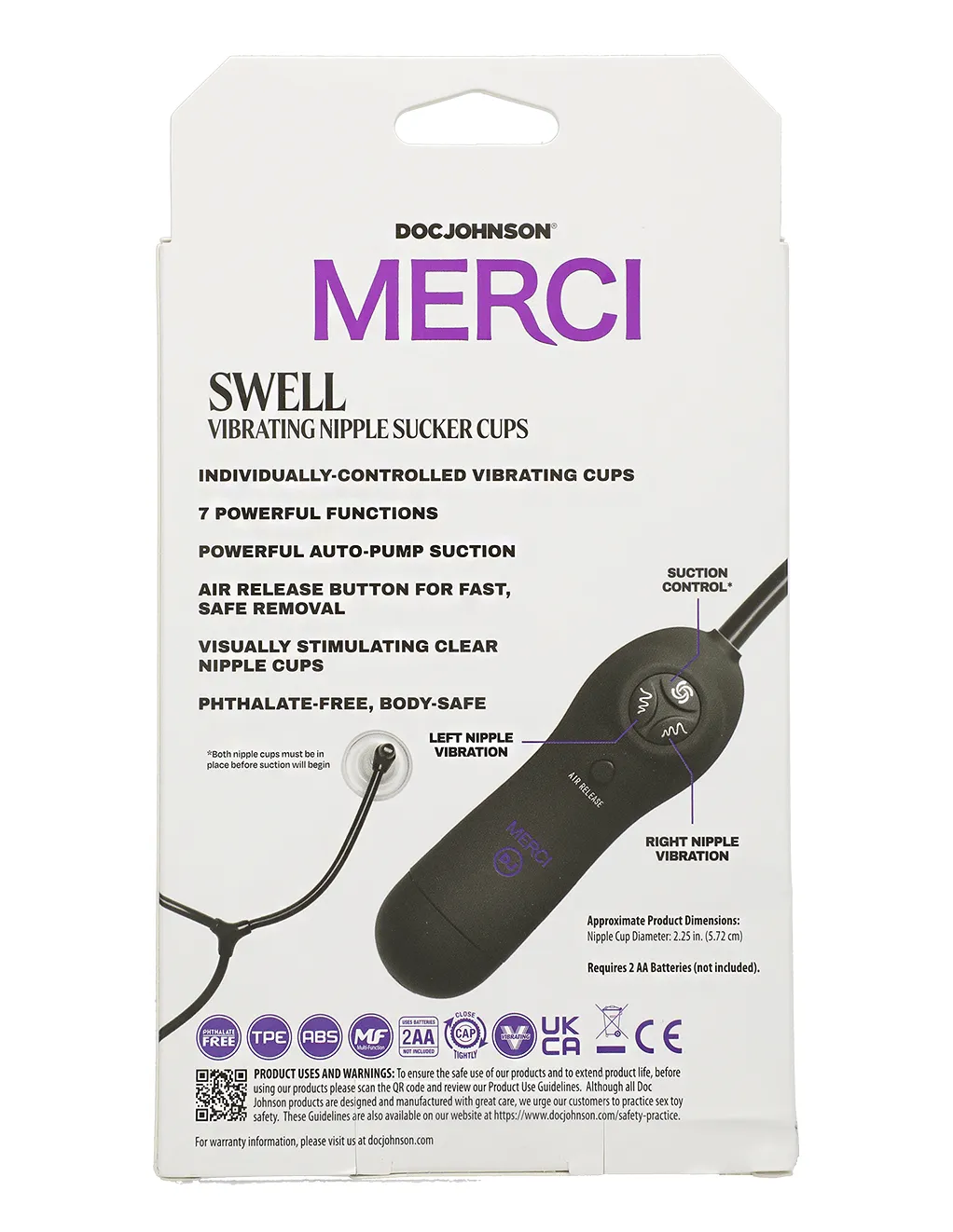 Merci Swell Auto Vibrating Nipple Suckers