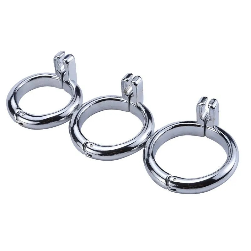 Metal Chastity Lock Stainless Steel Male Penis Bondage Lock Bird Cage