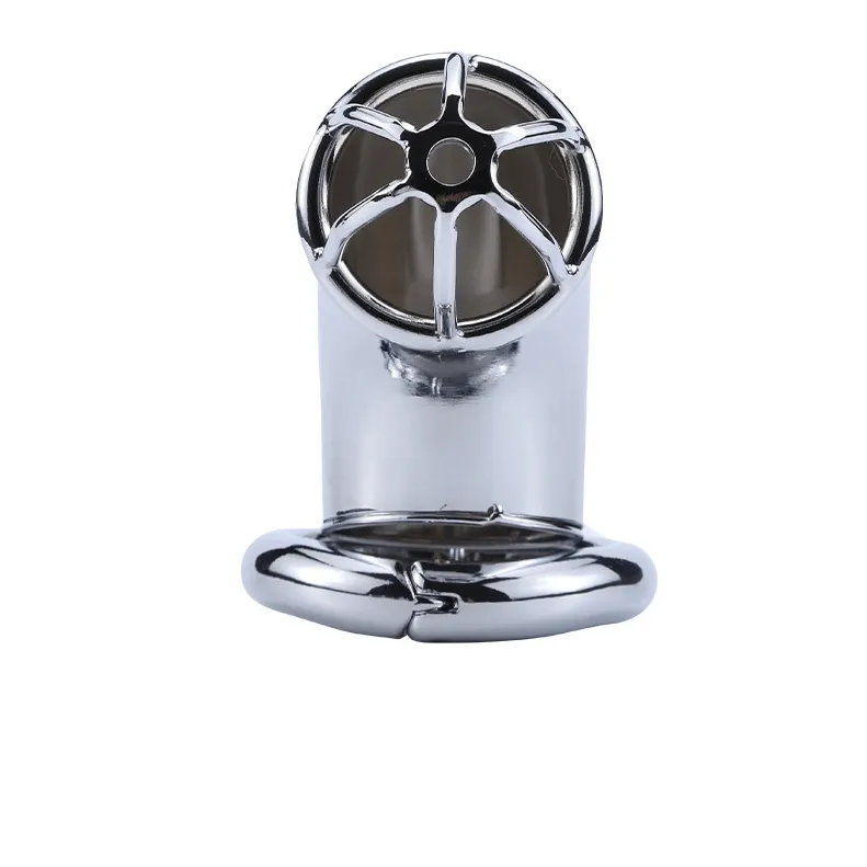 Metal Chastity Lock Stainless Steel Male Penis Bondage Lock Bird Cage