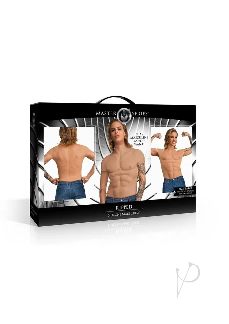 Ms Ripped Silicone Male Chest Lg Van