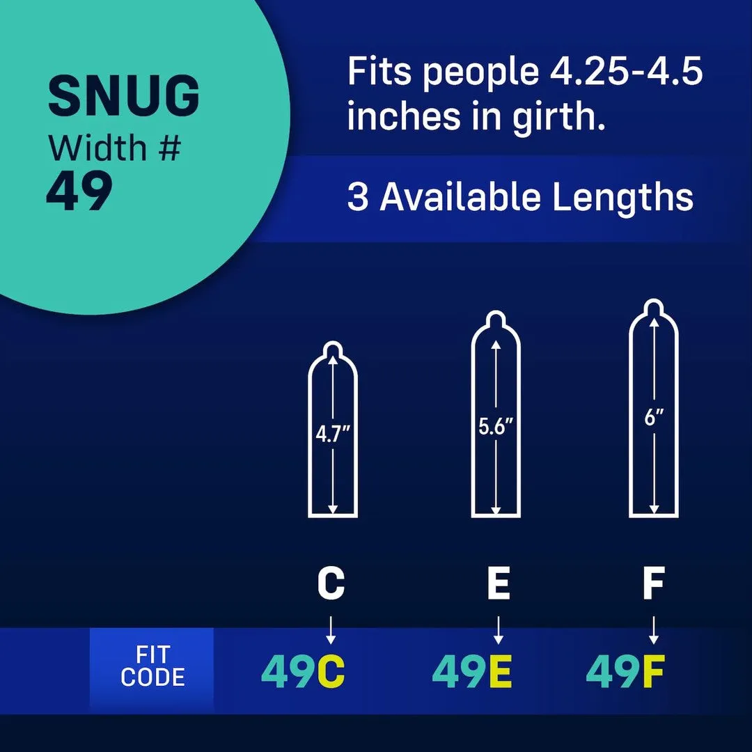 myONE Snug Condoms (Size 49F)