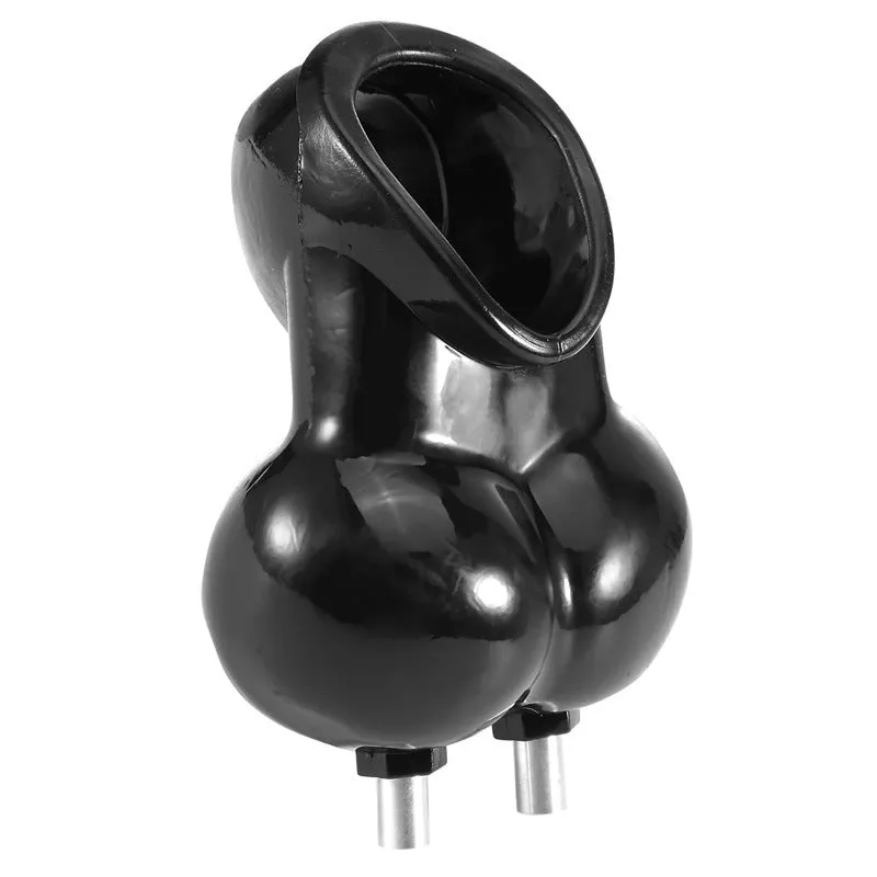 Mystim Electro Shock Scrotum Set | Black | Testicles | Fetish