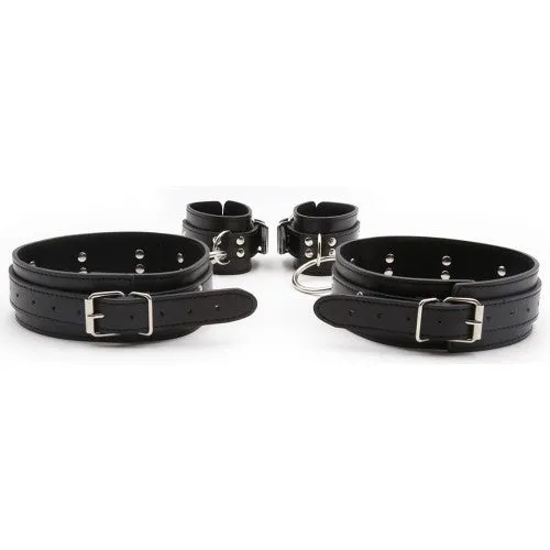 Naughty Toys Thigh and Wrist Bondage restraints