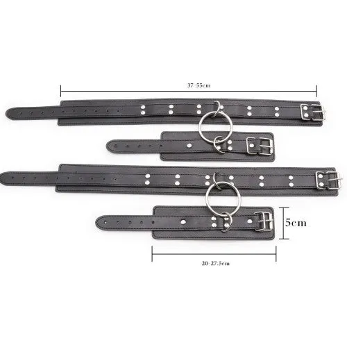 Naughty Toys Thigh and Wrist Bondage restraints