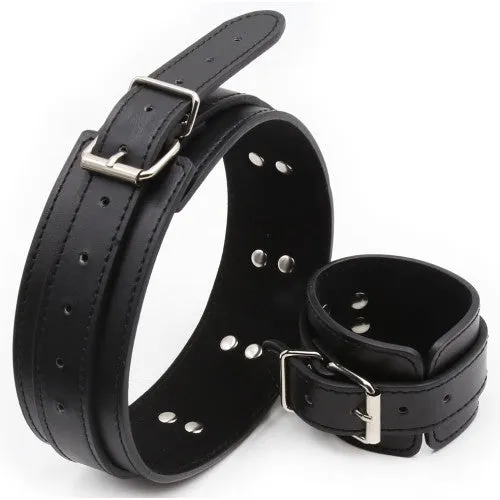 Naughty Toys Thigh and Wrist Bondage restraints