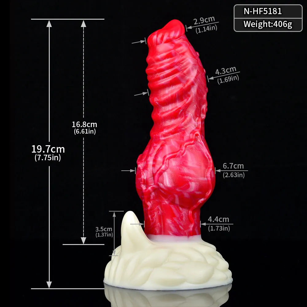 NNSX Augus Hellfire Dog Dildo