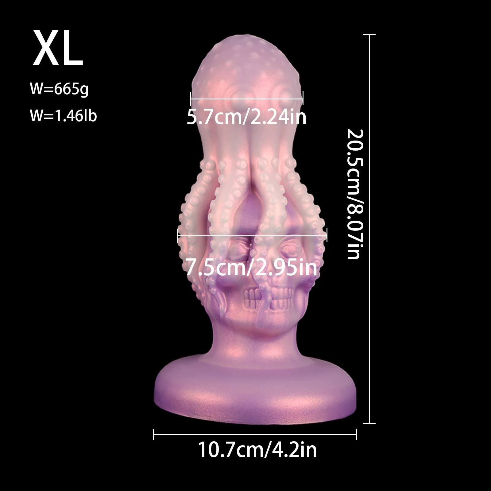 Octopus Tentacle Dildo Butt Plug - Monsterdildo Silicone Vagianl Anal Stimulator Sex Toy