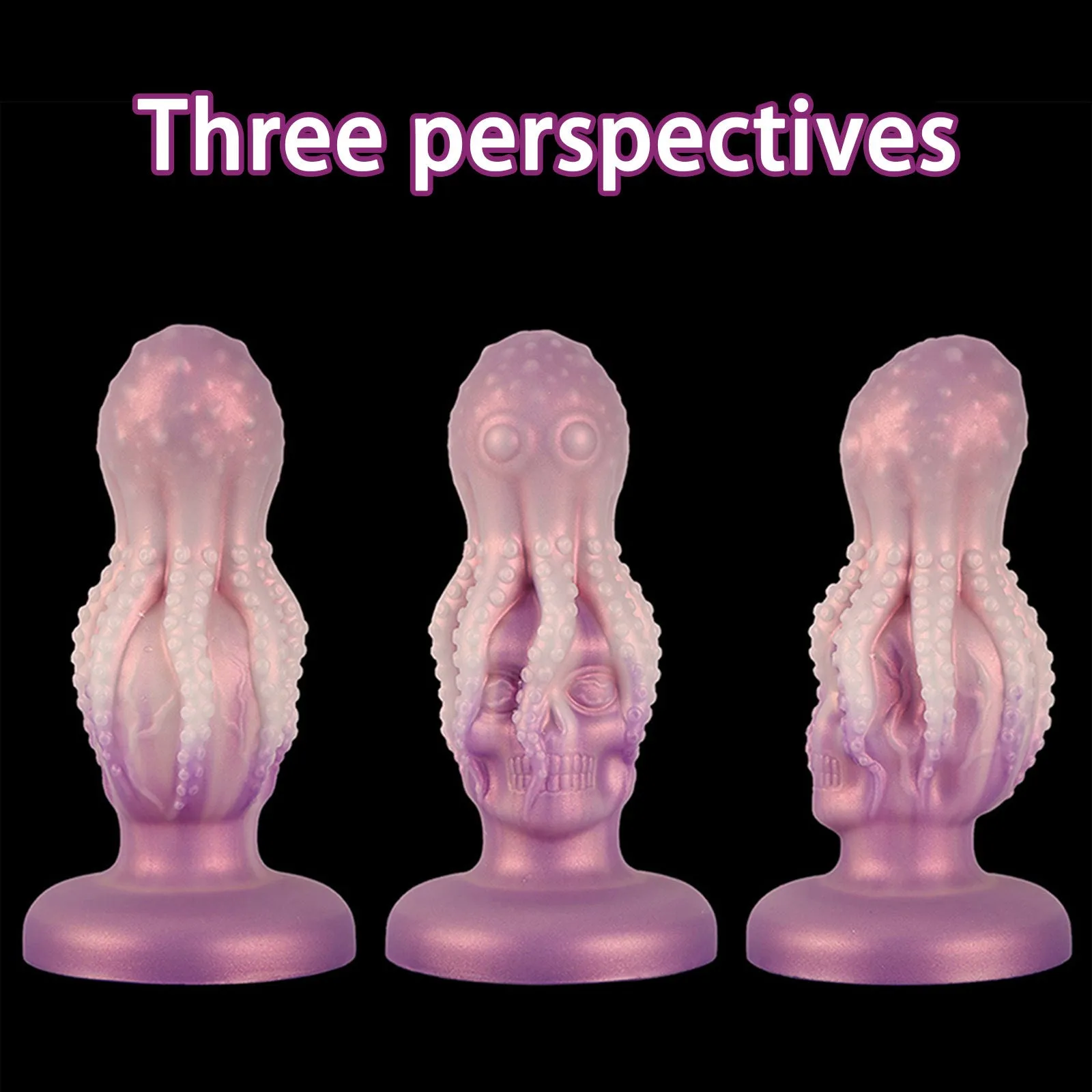 Octopus Tentacle Dildo Butt Plug - Monsterdildo Silicone Vagianl Anal Stimulator Sex Toy