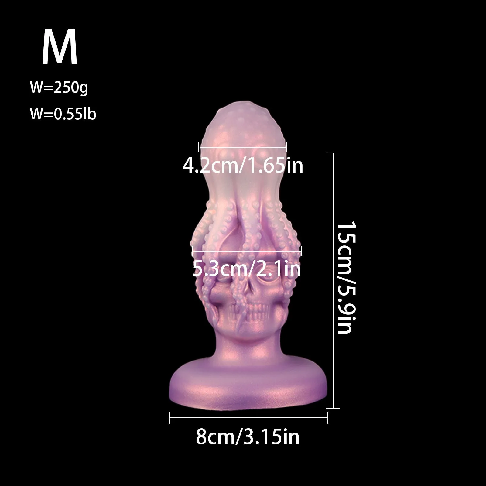 Octopus Tentacle Dildo Butt Plug - Monsterdildo Silicone Vagianl Anal Stimulator Sex Toy