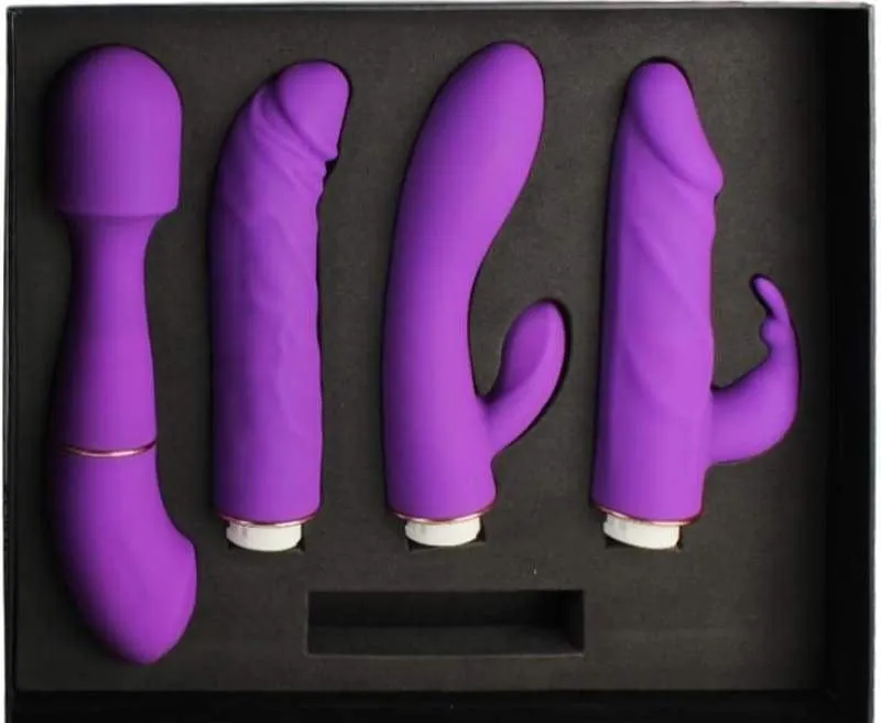 OMega - Multi Speed Vibrator Massager with 4 attachments.
