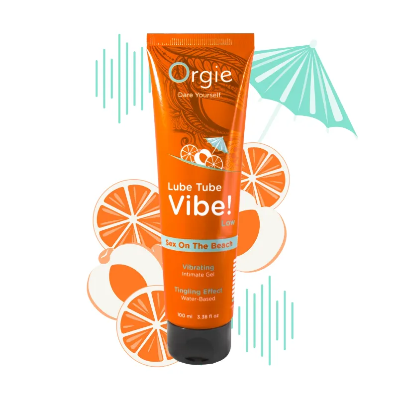 Orgie Lube Tube Vibe! Sex On The Beach