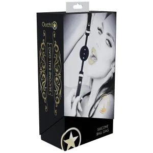 Ouch London Collection Silicone Ball Gag by Shots
