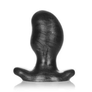 Oxballs Ergo Small 4 Inch Snug Long Wear Silicone Butt Plug - Smoke
