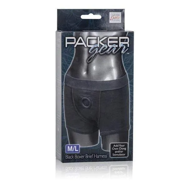 Packer Gear Black Boxer Packing Harness Size XS - XL
