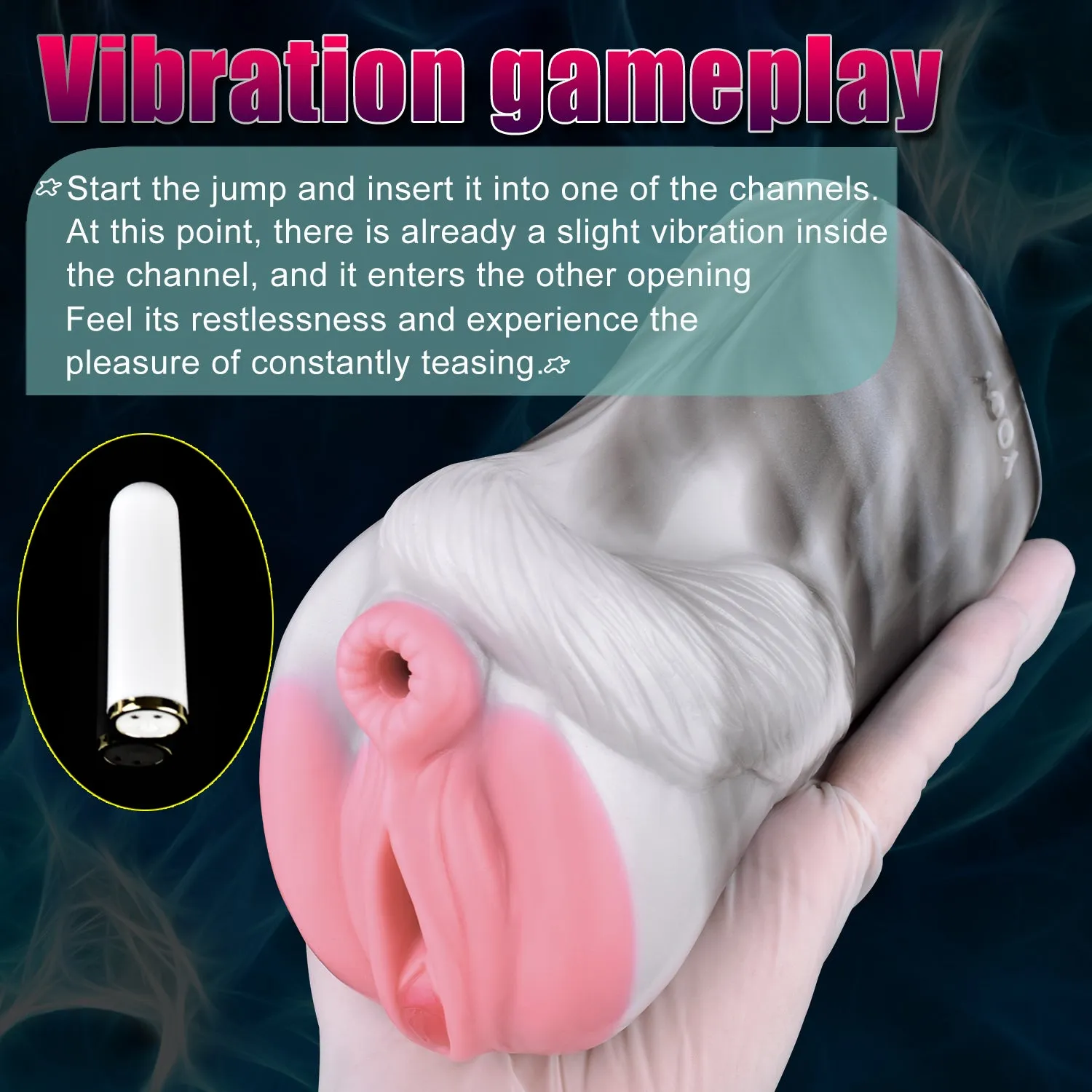 Pink Girl Horse Pussy Pocket Masturbator - Fantasy Animal Pussies Sex Toys for Men