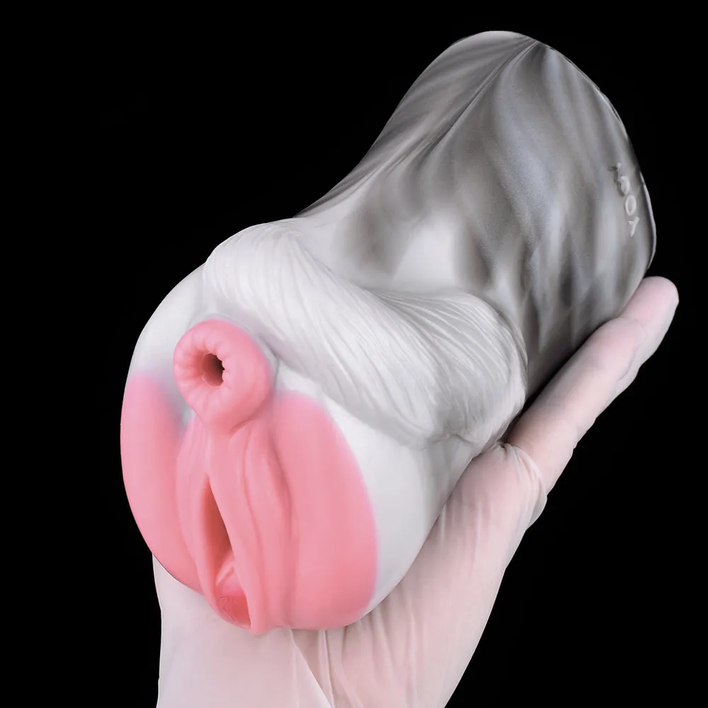 Pink Girl Horse Pussy Pocket Masturbator - Fantasy Animal Pussies Sex Toys for Men