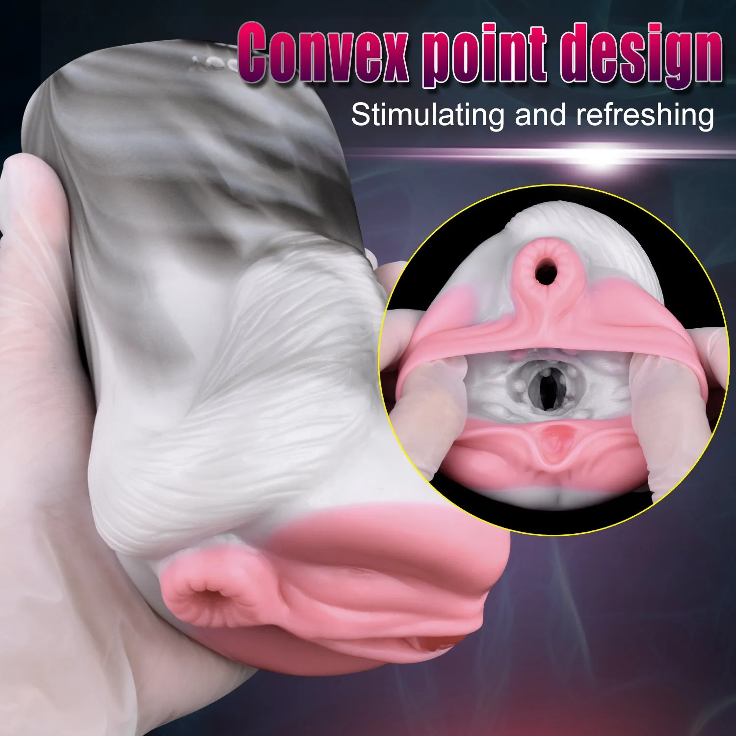 Pink Girl Horse Pussy Pocket Masturbator - Fantasy Animal Pussies Sex Toys for Men