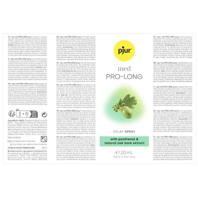 Pjur Med Pro-Long Spray
