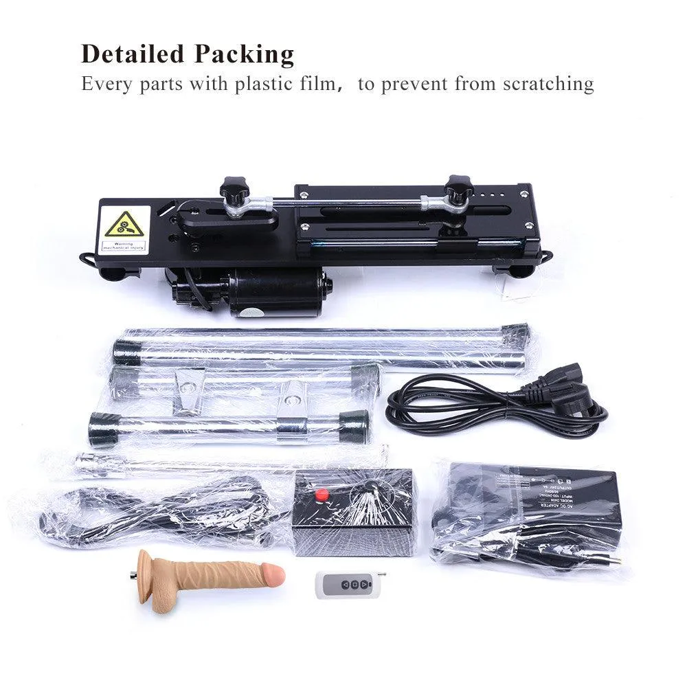 Premium Remote Control  Sex Machine A3 with Multiple Machine Device Attachments