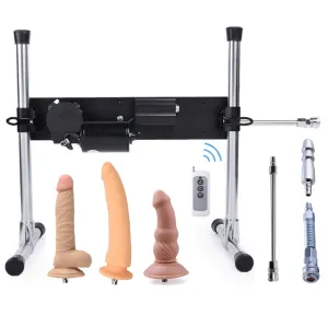 Premium Remote Control  Sex Machine A3 with Multiple Machine Device Attachments