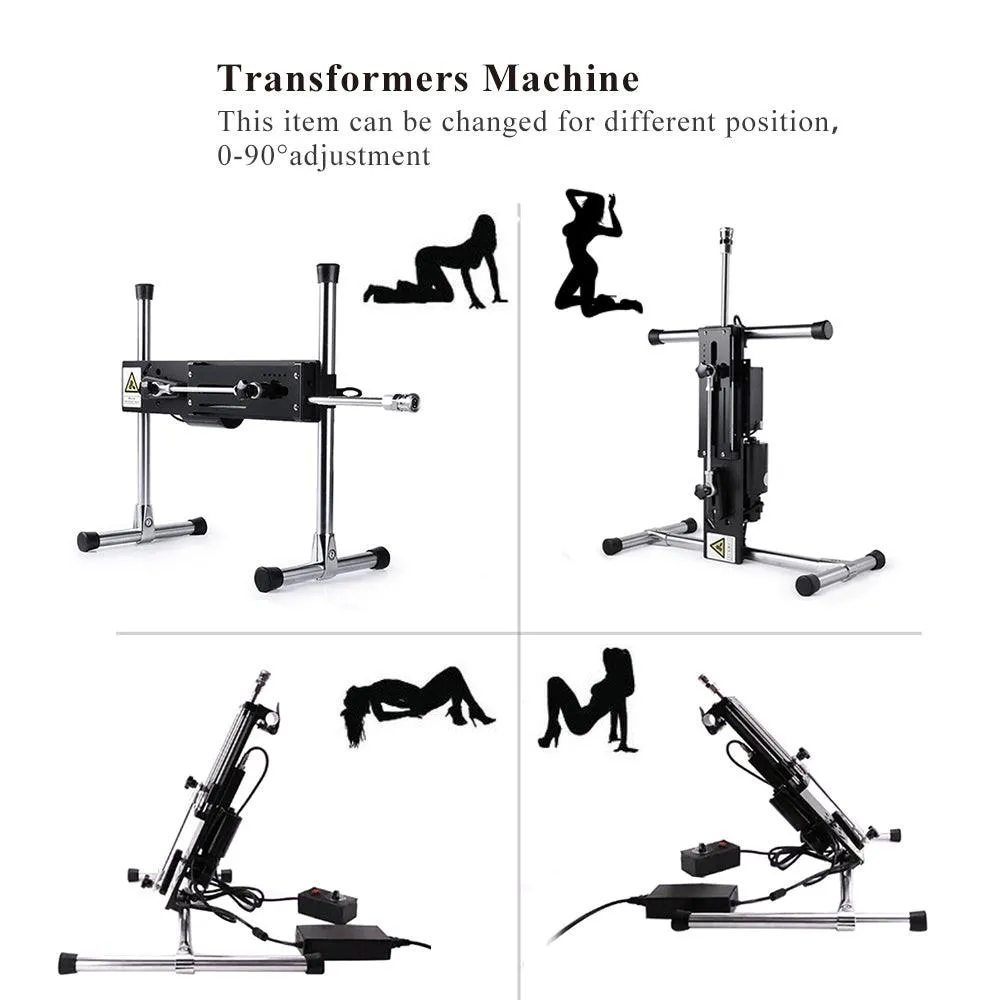 Premium Remote Control  Sex Machine A3 with Multiple Machine Device Attachments