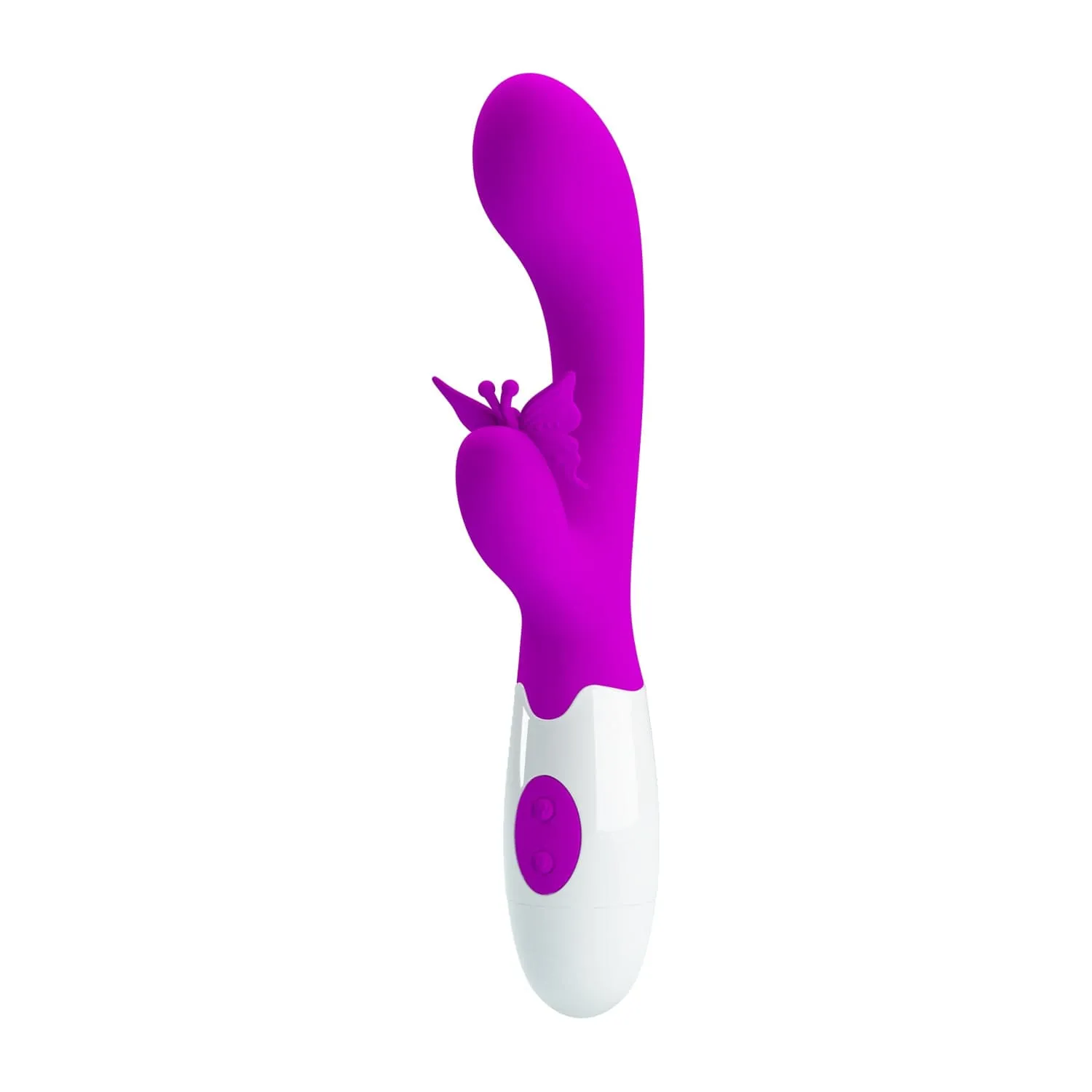 Pretty Love - Butterfly Kiss Rabbit Vibrator (Pink)