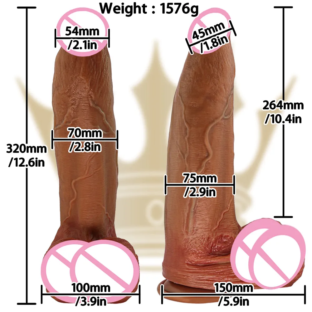 Realistic Huge Anal Dildo Female Sex Toys- Big Giant Silicone Dildos Butt Plug