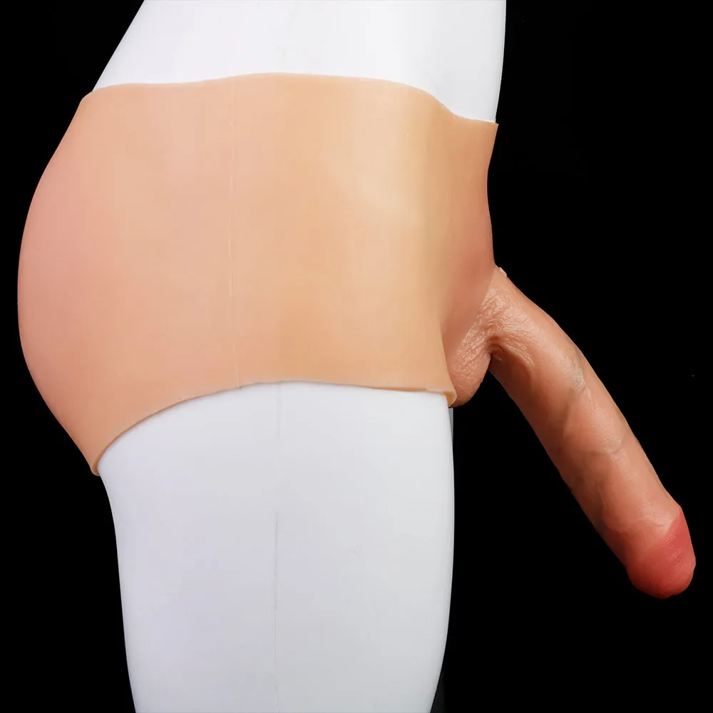 Realistic Strap On Dildo Panty - Life Size Peins Wearable Underwear for Women Lesbian