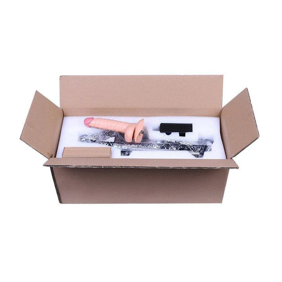 Remote Control and Wire-controlled Sex Machine with 8pcs Dildo
