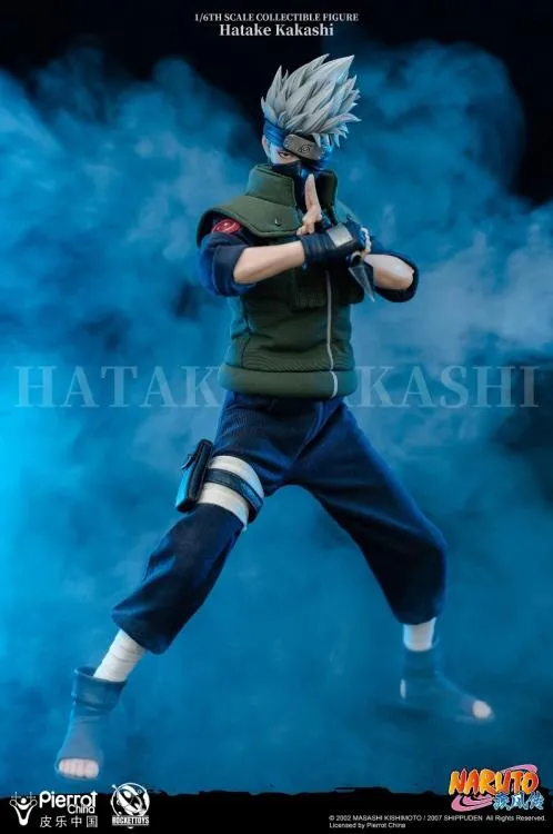 Rockettoys 1/6 Naruto Shippuden Kakashi Hatake Scale Action Figure