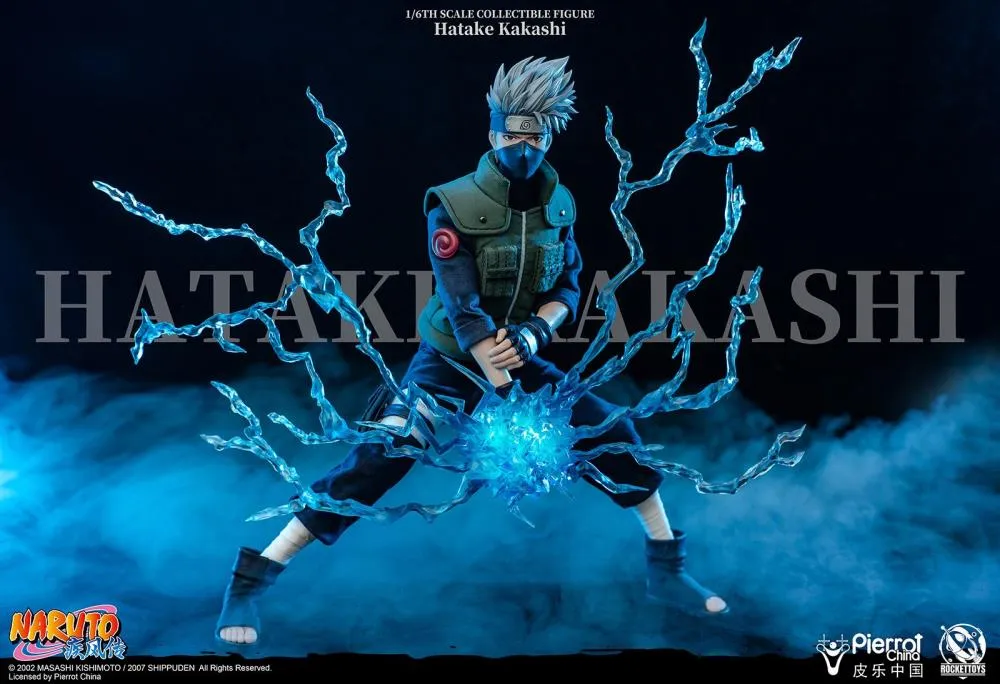 Rockettoys 1/6 Naruto Shippuden Kakashi Hatake Scale Action Figure