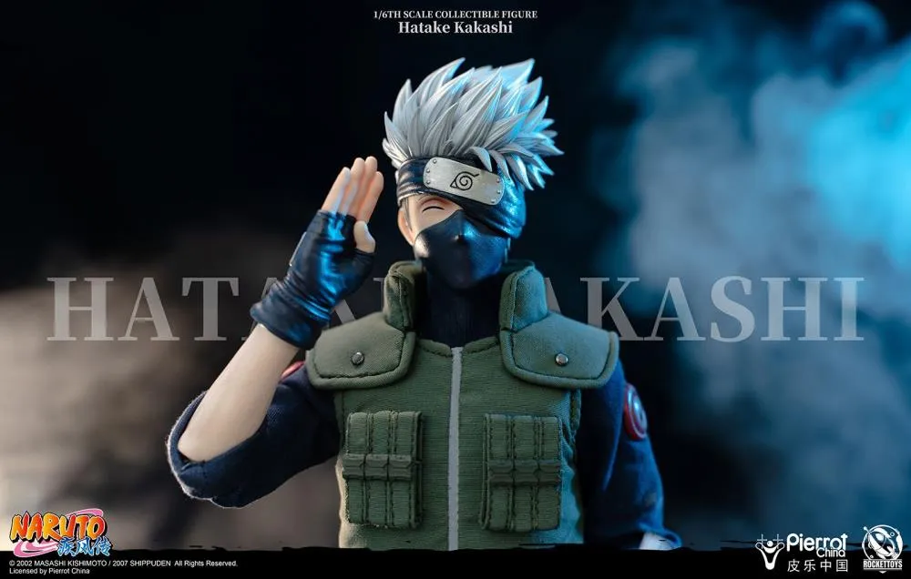 Rockettoys 1/6 Naruto Shippuden Kakashi Hatake Scale Action Figure