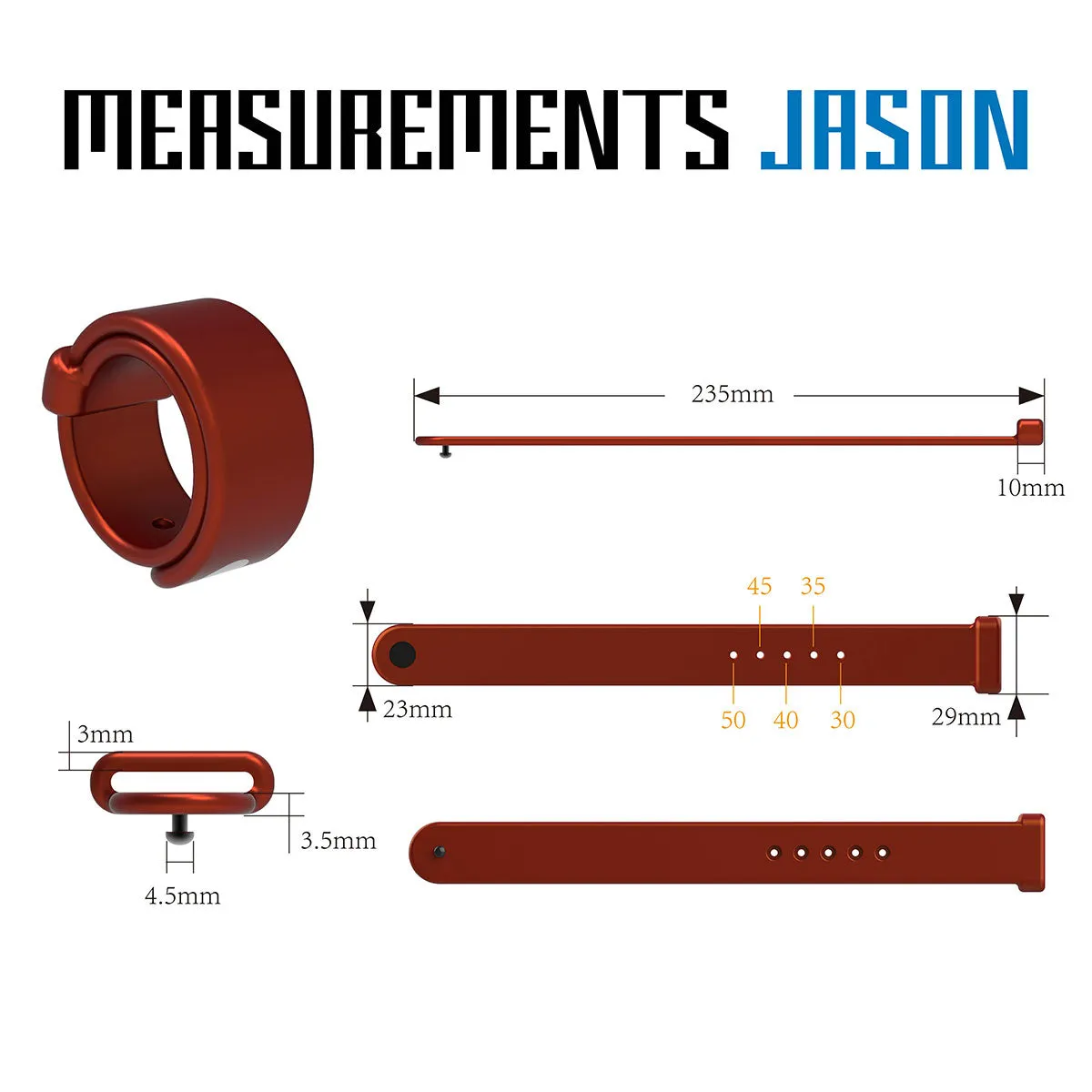 Rooster Jason Adjustable C-Ring