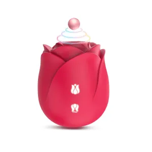 Rose Clitoral & Nipple Mini Size Tapping Stimulator