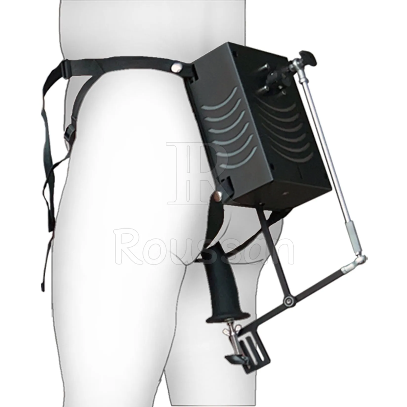 Roussan Wearable Sex Machine. 120-Watt Motor. Quiet & Innovative Thrusting Fuck Machine