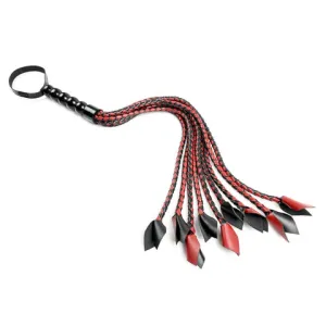 Saffron Braided Flogger by Sportsheets