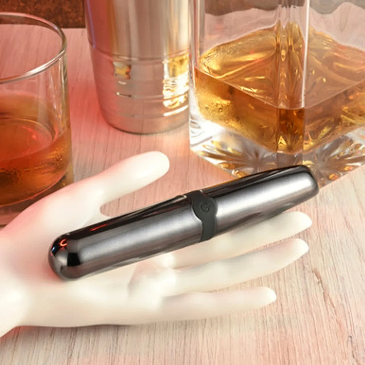Selopa - Buzz Buddy Vibrating Dildo (Black)