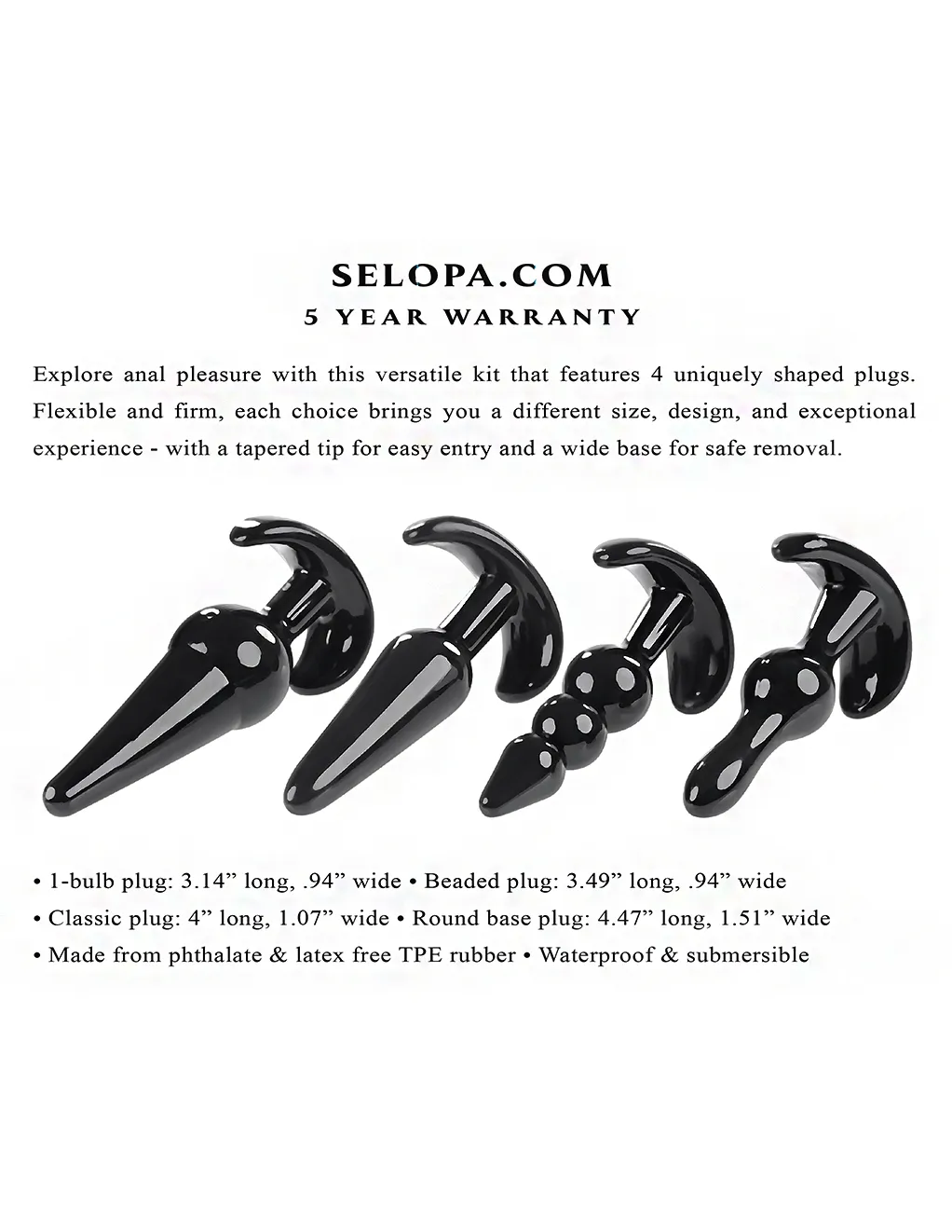 Selopa Intro To Plugs Plug Set