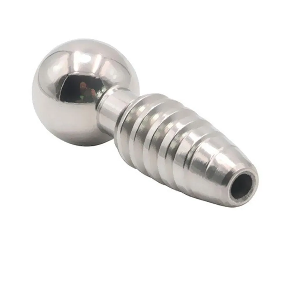 Short Hollow Steel Cum Thru Plugs