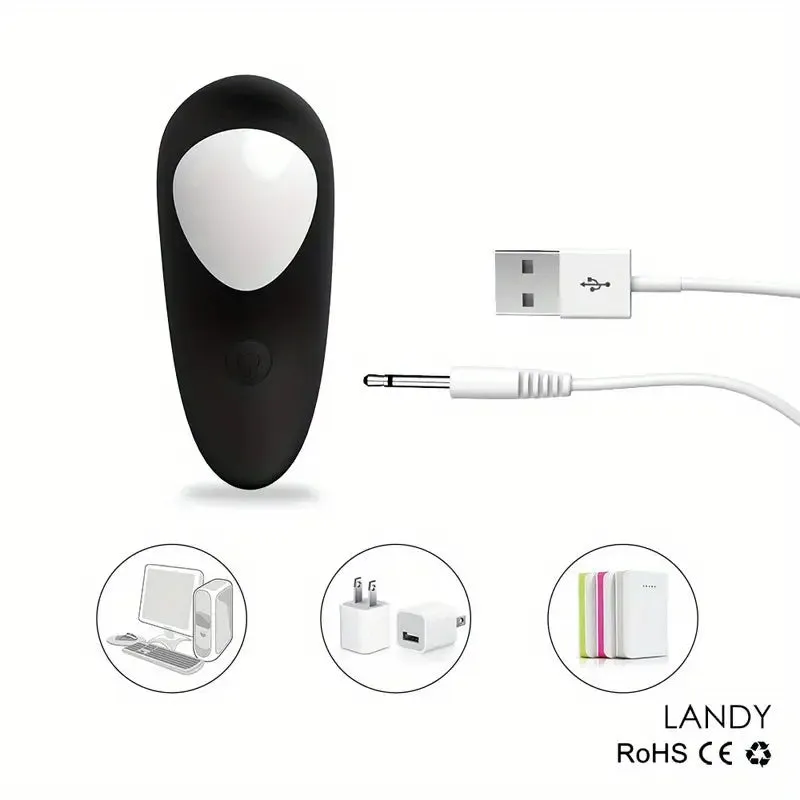 Silicone Prostate Massager 10 Speed Silent Anal Point Vibrator Sex Toy